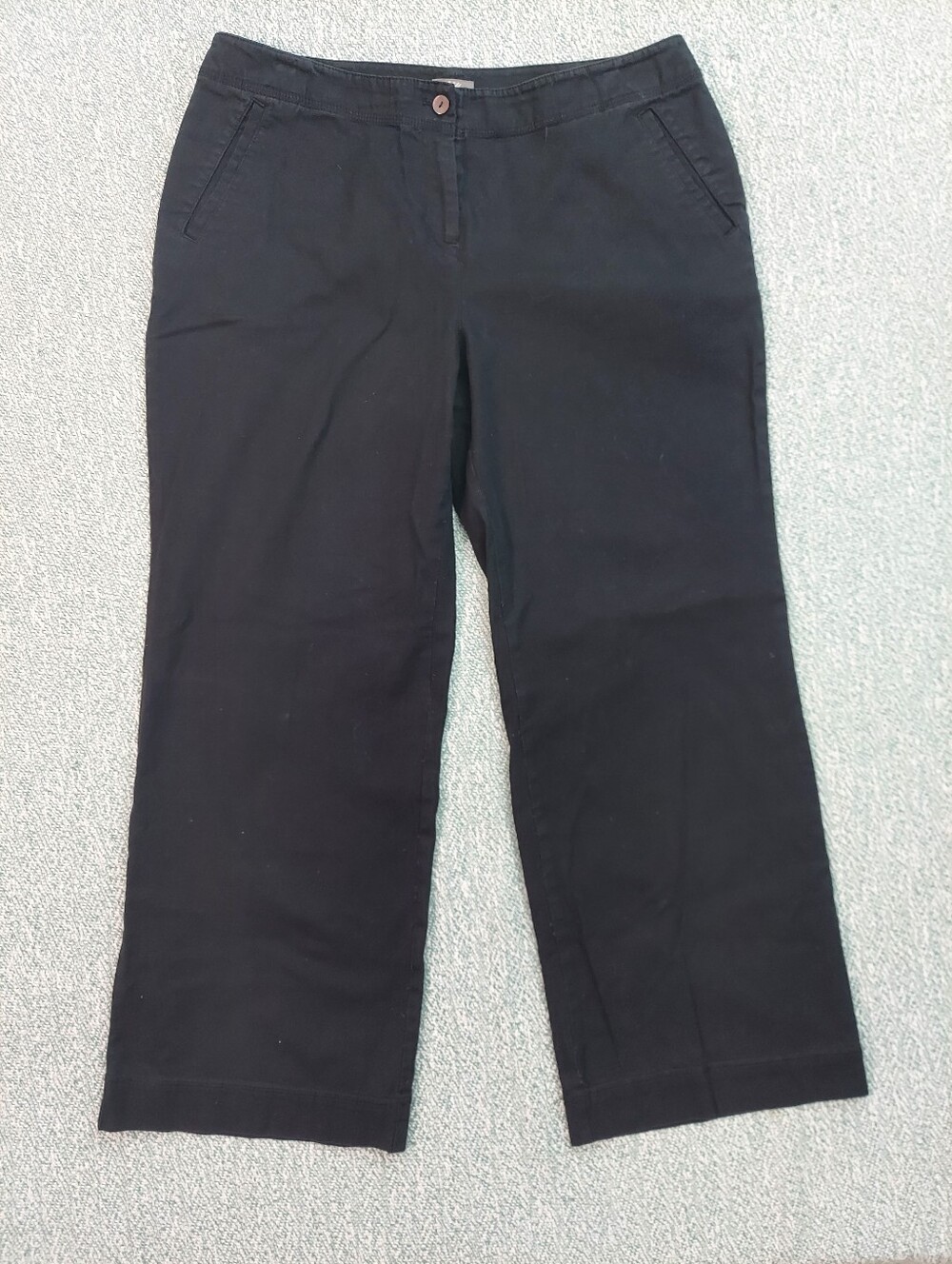 J. Jill Black Straight-Leg Women's Jeans